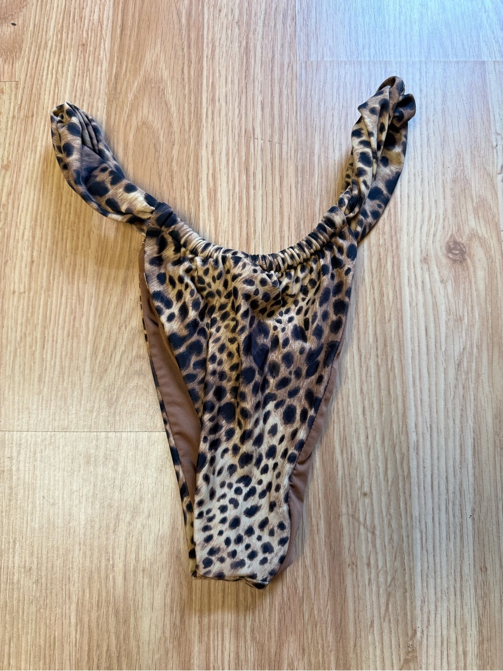 Aerie leopard kini bottom